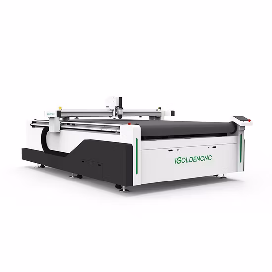 Jinan Automatic CNC Leather Cloth Knife Cutting Machine Cutter Prepreg Cutting Machine Ultrasonic Fabric Cutter Textile Machinery