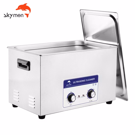 Máquina de limpieza por ultrasonidos para cubiertos/herramientas de corte 30L