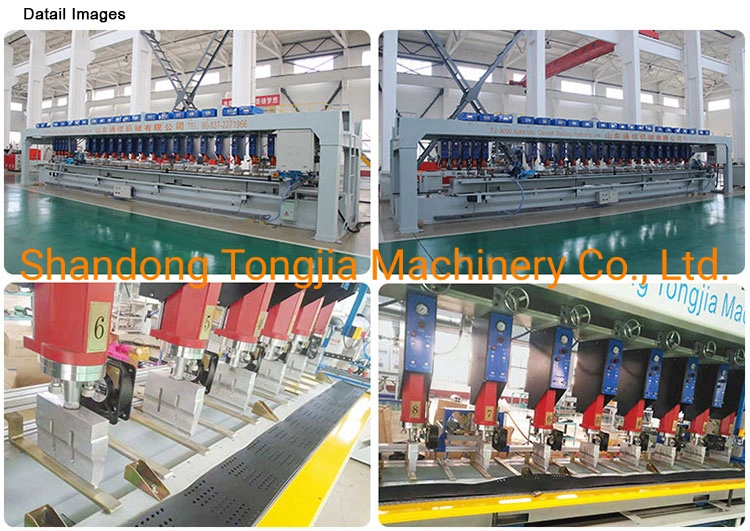 15 Heads 21 Heads Plastic Geocell Ultrasonic Welding Machine HDPE Plastic Honeycomb Geocell Machine Gravel Grid Machine