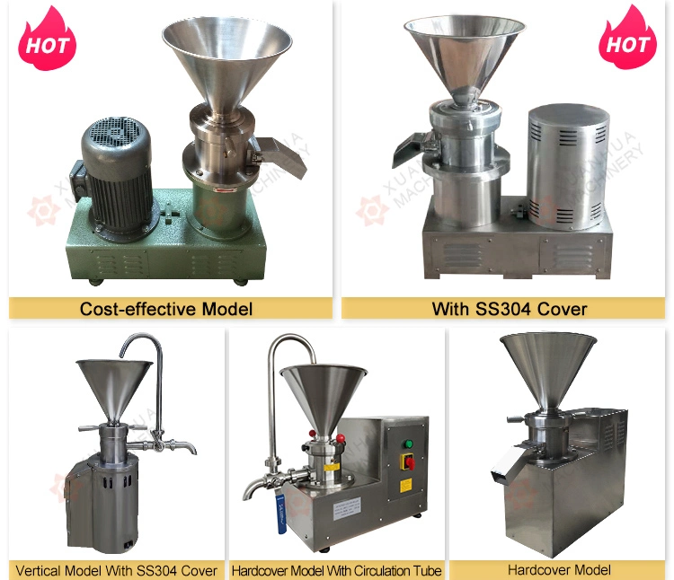 Industrial Sesame Spices Grinding Mill Tomato Peanut Grinder Colloid Mill Machine